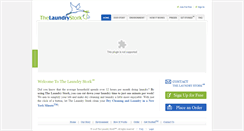 Desktop Screenshot of laundrystork.com